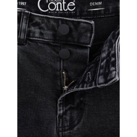 Women's jeans Conte Elegant Mom Fit, size XS, color Washed Black-5