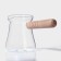 Glass Turkish "Arabica", 300 ml, 18.5 × 9 × 10 cm, wooden handle