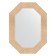 Mirror in the baguette frame, gold dunes 90 mm, 56x76 cm