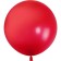 Latex ball 36 ", pastel, 1 pc., Red