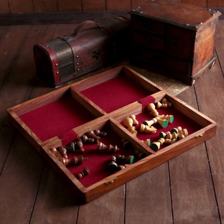 Folding chess 40x40x6.5 cm-1
