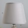 Reims table lamp E14 40W gray 17x17x32 cm Risalux