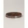 Mirror folding "Ornament", D = 7.2 cm, with an increase, brown/orange color