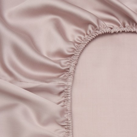 Slip on the elastic band SL Home Tencel 180*200+30 cm, col. powder-4