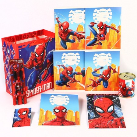 Gift set for a boy, 10 items, Spider-Man-15