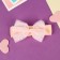 Hair bandage "chosen" neon lush bow, 16x3 cm, pink