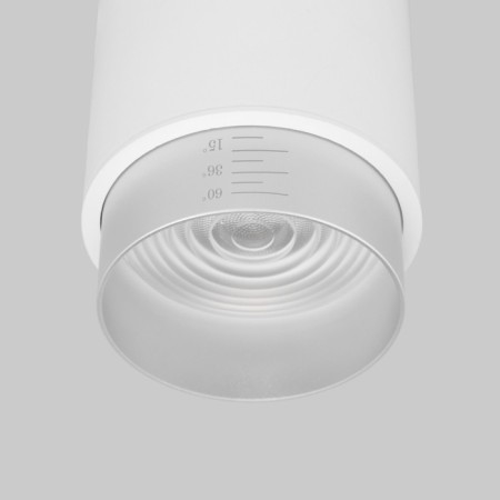 Lamp ceiling Elektrostandard, Cors Led 10 W, 100x81x81 mm, IP20, white color, silver-1
