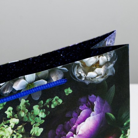 Gift laminated horizontal package, packaging, “Flower aroma”, MS 23 x 18 x 8 cm-3