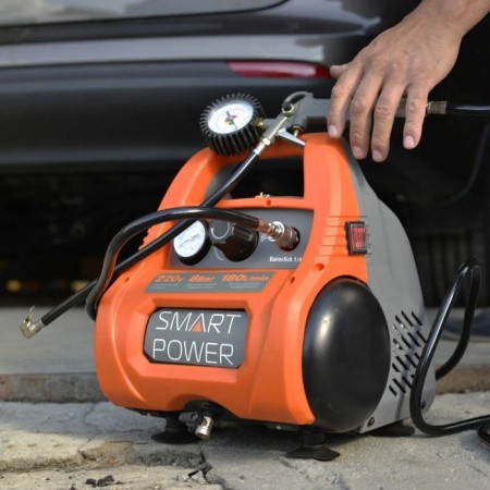 Компрессор бытовой Berkut SMART POWER SAC-280, 220 В, 180л/мин, 8 Атм, ресивер-1