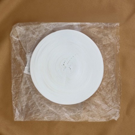 Edging elastic band, 15 mm, 20 m, white color-2