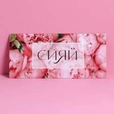 Gift envelope with the inner pocket 
