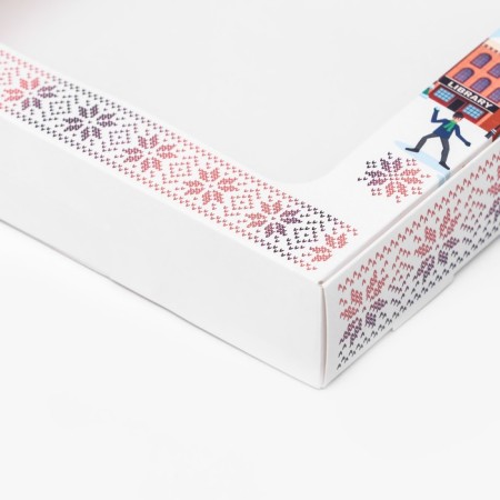 Self -charged box "Happy Winter", 16 x 16 x 3 cm-7