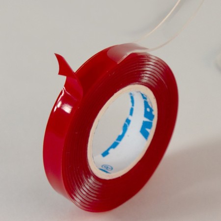 Bilateral tape ABRO EMT-006-R, transparent, 6 mm x 1.51 m-2
