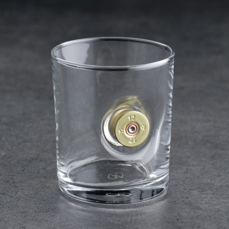 A glass "impenetrable", with a sleeve, for whiskey 250 ml-1