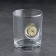 A glass "impenetrable", with a sleeve, for whiskey 250 ml