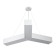 LED LED GEOMETRIA IGREK 44W 4000K 3000 LP40 80x80x8 White