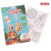 New Year's fresco on the magnet "New Year! Snowman and bear ”, set 4 pcs.