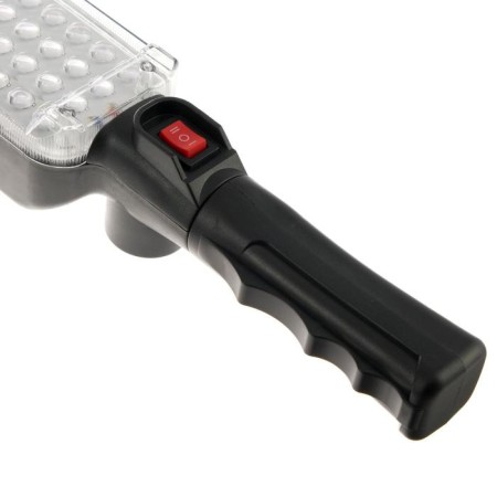 Autonomous lamp, from batteries 2*18650 (in set), 34LED, 6500K, Bel. light-4