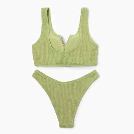 Swimsuit female separate minku color green, size 48-7