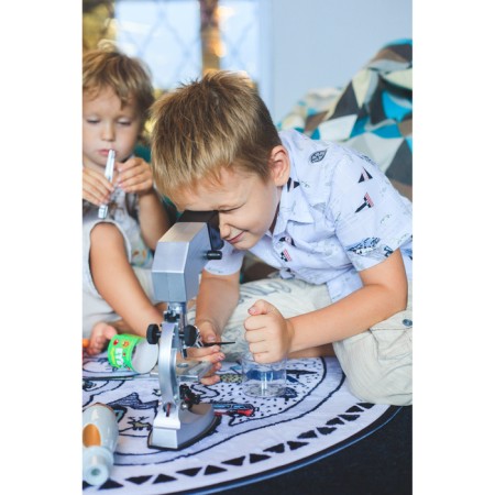 Set of game "Scientific Laboratory", microscope with accessories-1