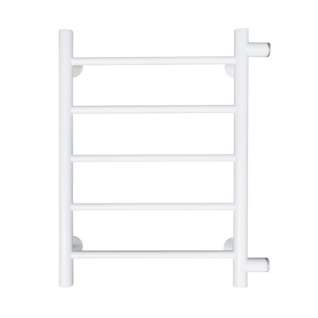 Water towel "Sanprise" Aurora P5, 400x600 mm, side connector., White matte