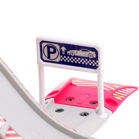Parking "Ambulance Station", with a metal machine and helicopter-4