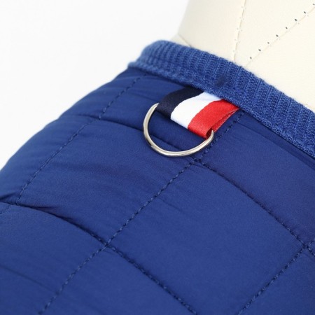 Dogs jacket "Nice", size L (DS 35 cm, Osh 35 cm, og 42 cm), blue-3