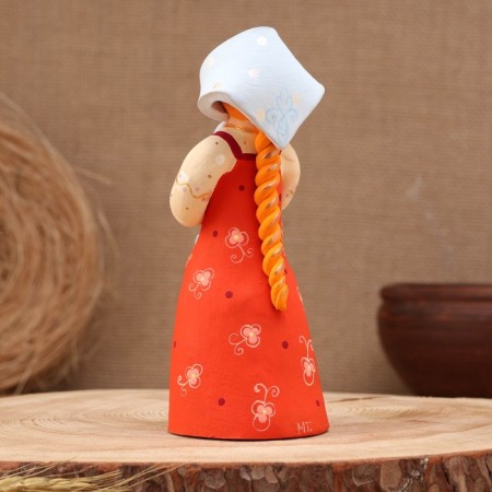 Kovrov toy "Baryshnya Alyonushka Summer", ceramics-2