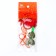 Toy - teaser for cats from cat mint "heart", with a ring on a finger, 20 cm