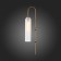Wall lamp ST LUCE. SL1145.351.01. Callana. 1x60 watts, E27, 10x78 cm, brass color