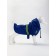 Dog jacket with lining, size M (ds 30, og 41 cm, weight 4-6 kg), blue