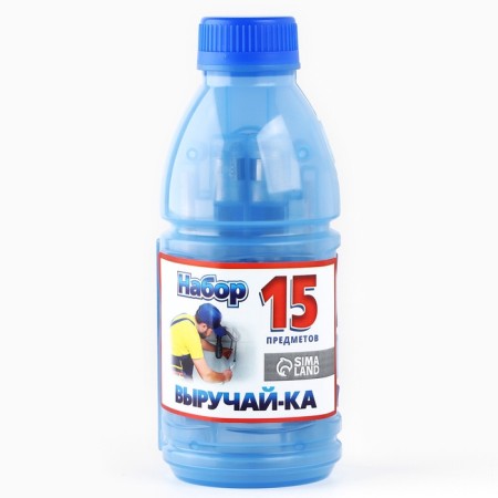 A set of tools in the bottle "Help ka", universal, 15 items-5