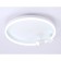 LED ceiling LED with Ambrella Light, Linetech, FL5112, LED, 43 W, 3225LUM, 3000-6400K, White Color.