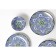 Basilnik ceramic shade "Javlon", 600 ml, d = 14.5 cm, blue color