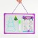 Magnetic marker board for the New Year “I'm learning to draw. Winter drawings "