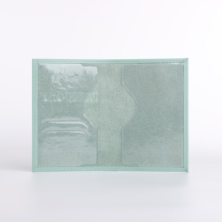 Cover for passport, mint color-4