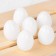 The basis for creativity is “egg”, the set of 6 pcs is opened, size 1 pcs: 4 × 6 cm, white color