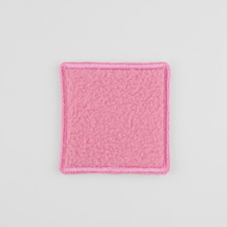 Thermal appliance "Square", fleece, 5 × 5 cm, pink color-1