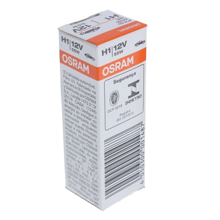 Car lamp OSRAM, H1, 12 V, 55 W, 64150-2