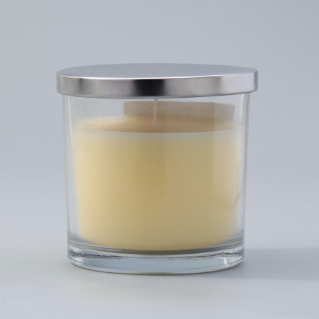 Aromatic giant in a glass "House House House", soy wax, 10x10 cm-4