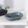 Soap dish with a grate "Economy", 13 × 9 × 3 cm, color mix