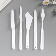 Set of tools for modeling (set of 5 items) plastic 24x9.5 cm
