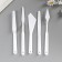 Set of tools for modeling (set of 5 items) plastic 24x9.5 cm