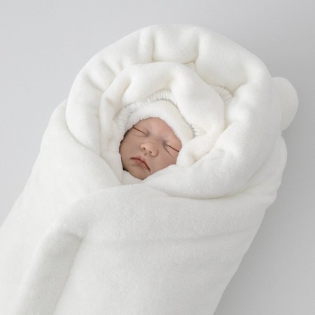 Set for discharge Winter Kinderlitto "Fluffy Bear", 5 items, height 56-62 cm, color milk-4