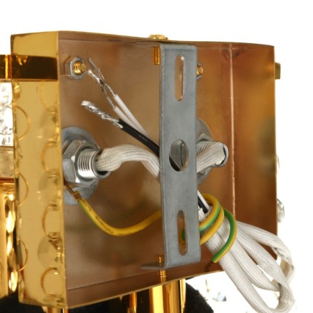 Sconces "spark" 1he14 gold 19x23 cm-8