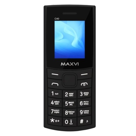 Cell phone MaxVi C40 Black