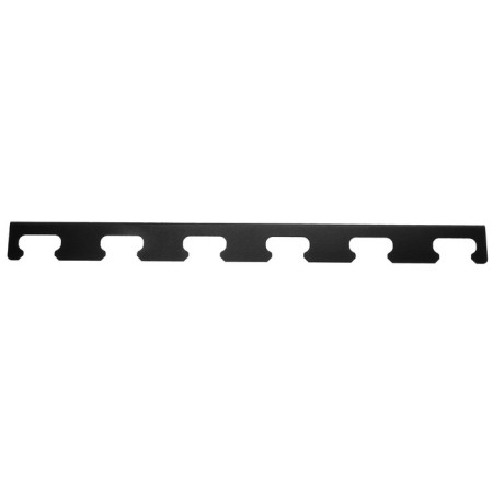 Holder for storing a hand tool with smooth handles, wall, black-3