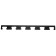 Holder for storing a hand tool with smooth handles, wall, black