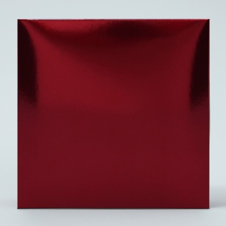 Box for sweets, confectionery packaging, 9 cells, “burgundy”, 14.7 x 14.7 x 3.5 cm-5