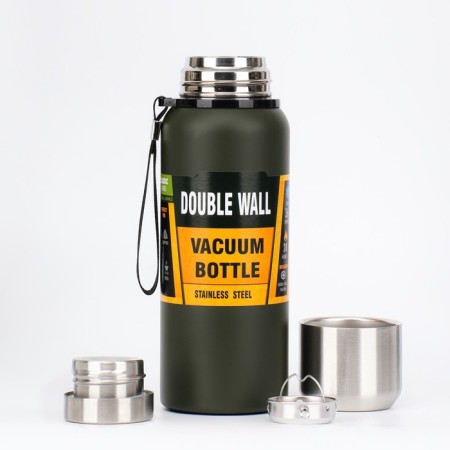 Thermos, 600 ml, the journey "Master K.", with a circle, retains heat 24 hours, with sieve-1